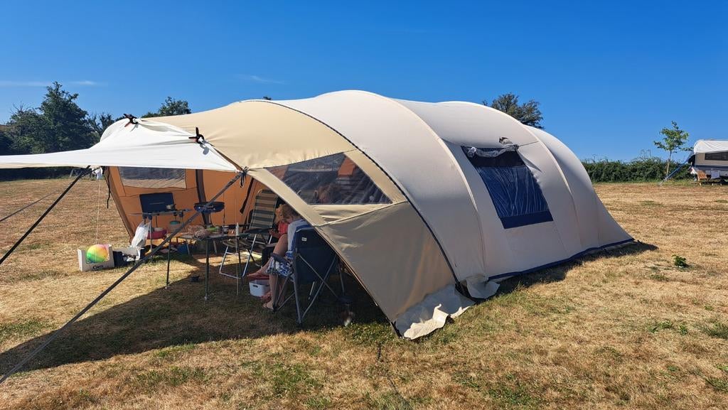 Cabanon Awaya 500 met extra zonneluifel, Caravans en Kamperen, Ophalen, Gebruikt