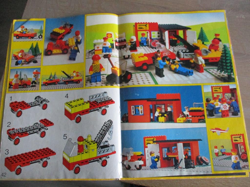 lego Set 6000 LEGOLAND Ideeënboek, Ophalen of Verzenden, Gebruikt, Complete set, Lego