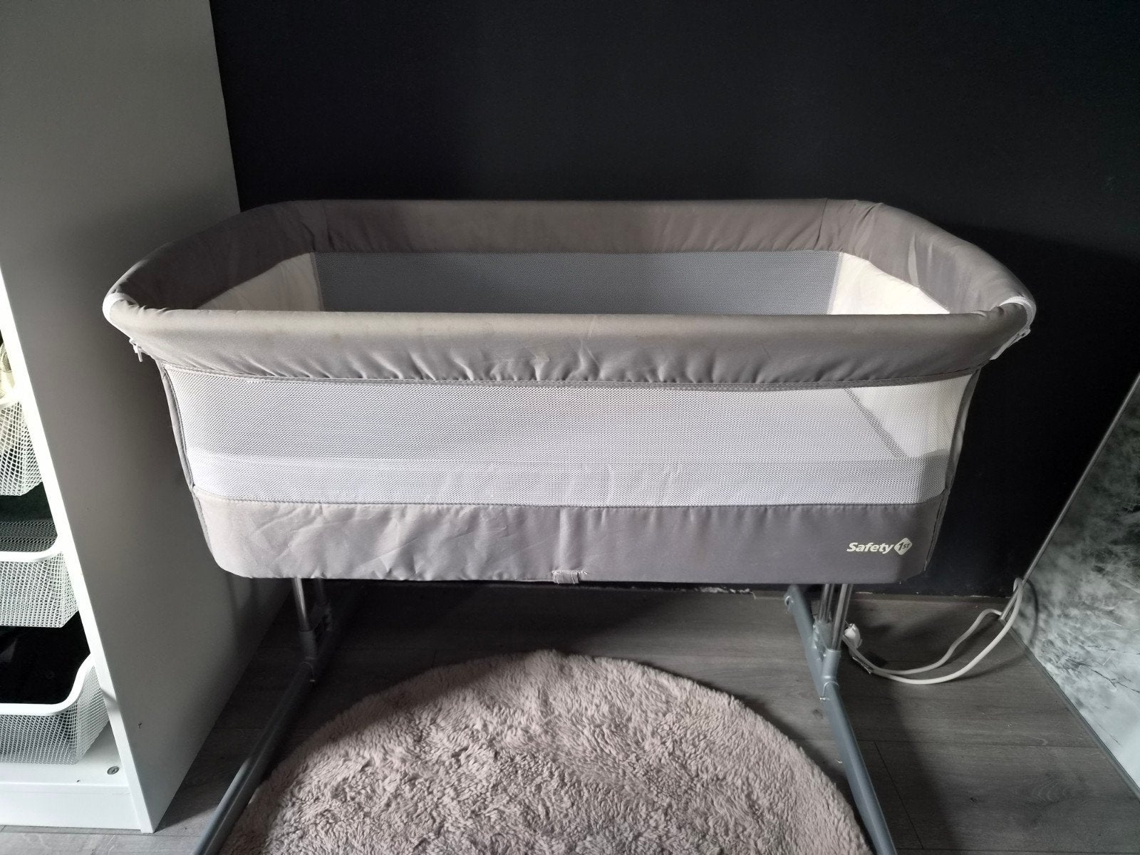 Safety 1st Co-Sleeper  Grijs, Ophalen, Zo goed als nieuw, Wieg