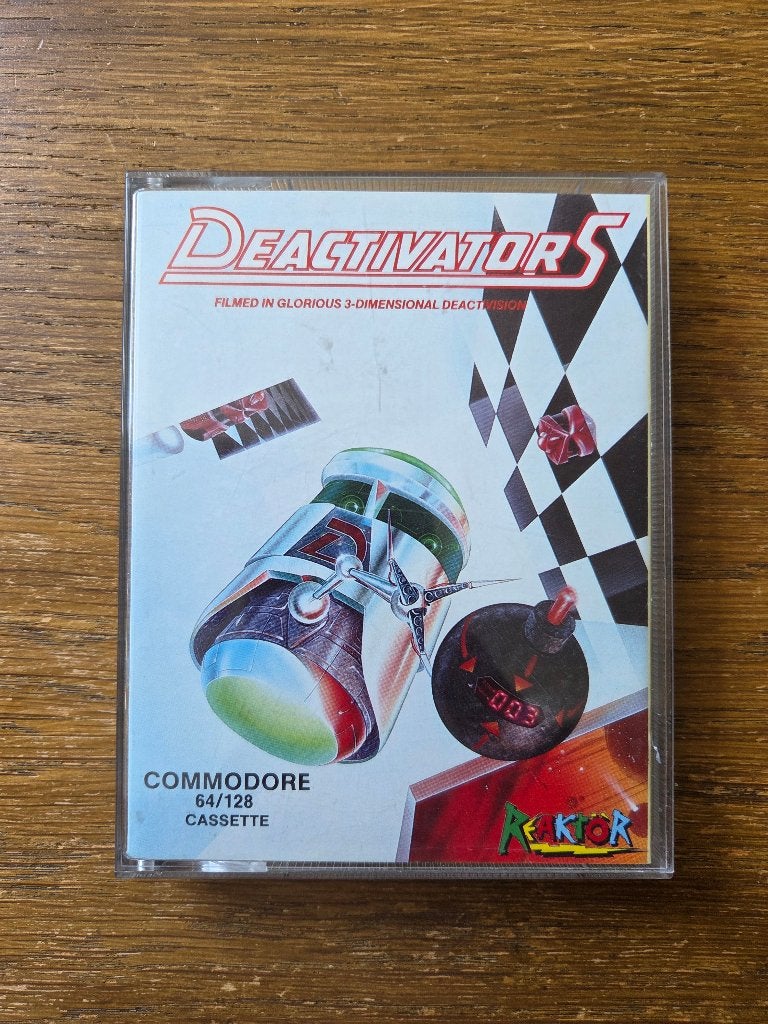Deactivators - Commodore 64/128 Cassette vintage, Computers en Software, Ophalen of Verzenden, Commodore 64