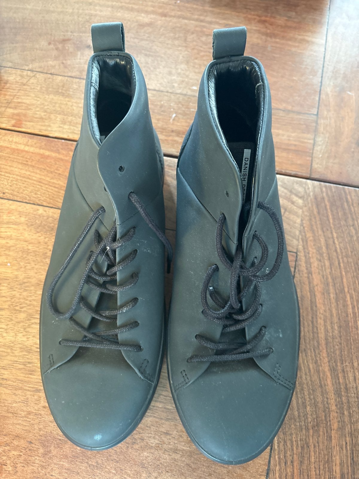 Ecco Danish Design schoenen - Maat 39, Ophalen of Verzenden, Gedragen, Zwart, Veterschoenen