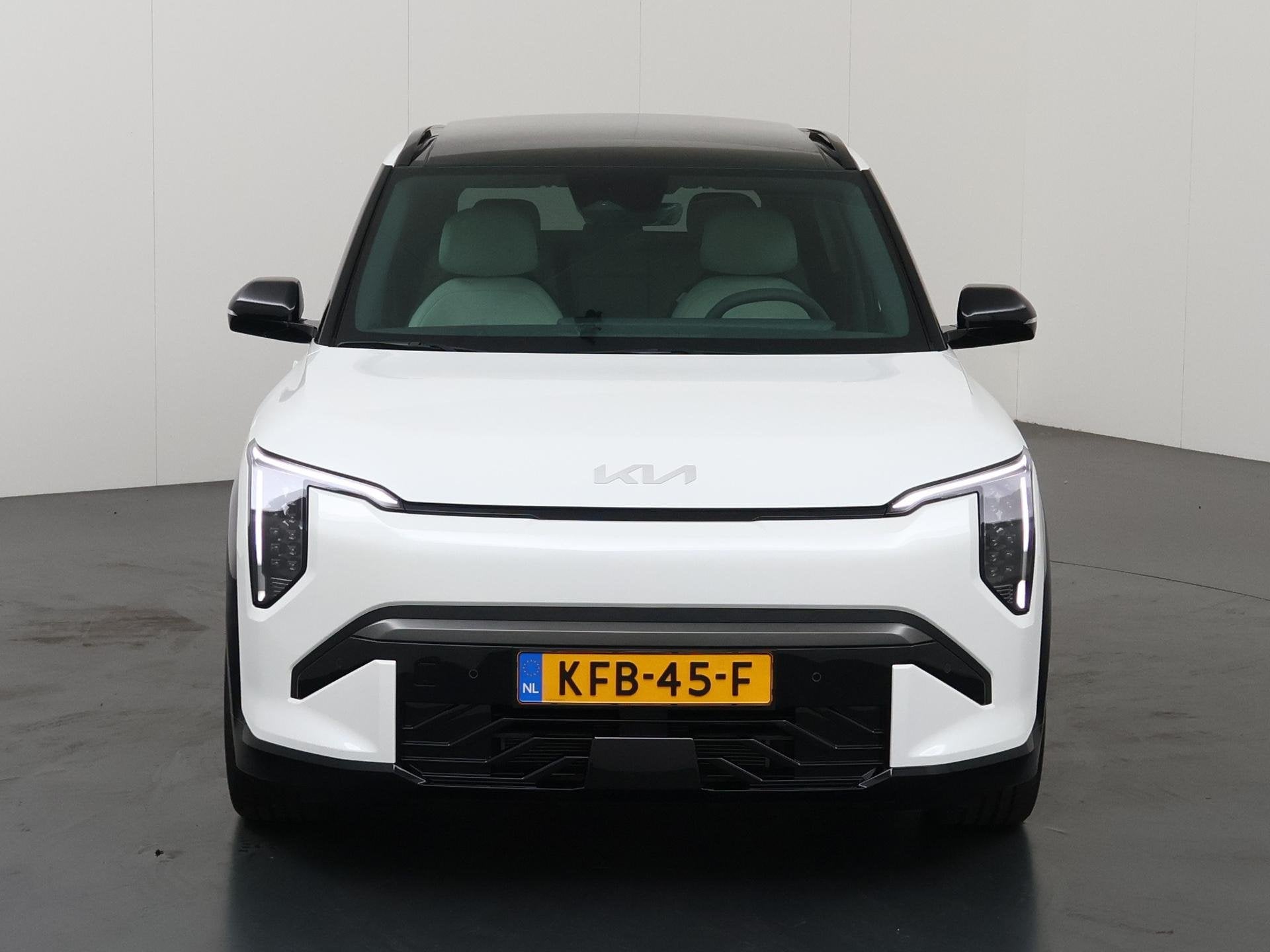 Kia EV3 GT-Line 81.4 kWh | Panoramaschuifdak | Harman Kardon, Auto's, Kia, 510 min, Wit, Origineel Nederlands, Grijs