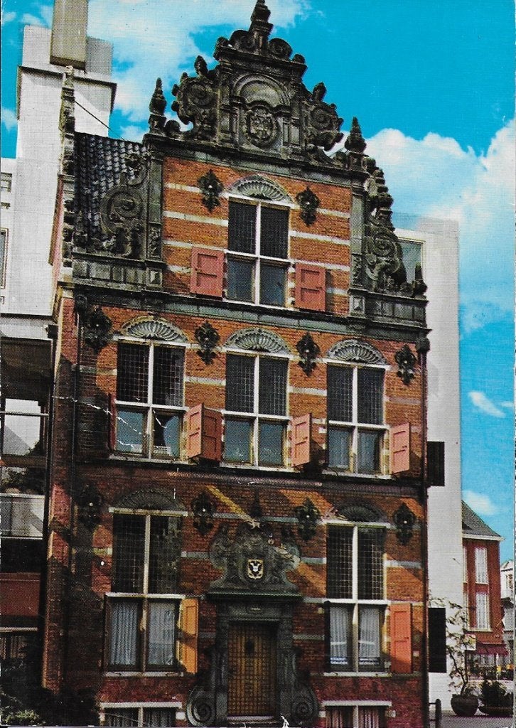 Groningen goudkantoor gelopen ansichtkaart ( 4280 ), Ophalen of Verzenden, 1980 tot heden, Gelopen, Groningen