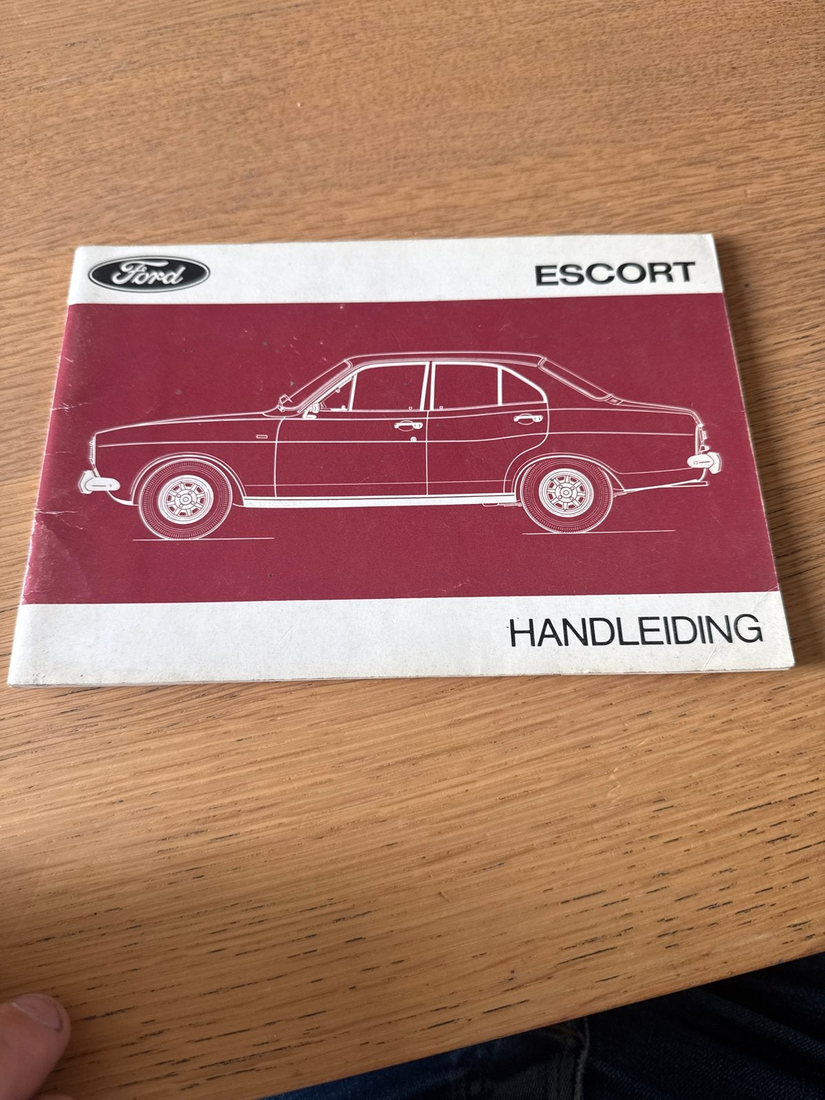 Ford Escort Handleiding VI/73-10 DU, Ophalen of Verzenden