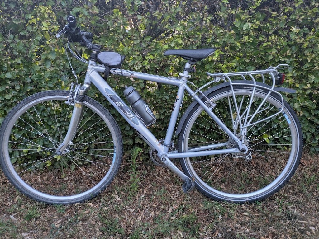 Sportieve hybride herenfiets  Be One (B1), Overige merken, Gebruikt, Velgrem, Versnellingen