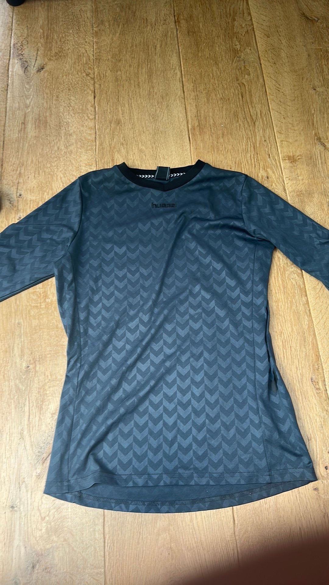 Hummel keeper shirt, Zwart, Overige maten, Ophalen of Verzenden, Zo goed als nieuw