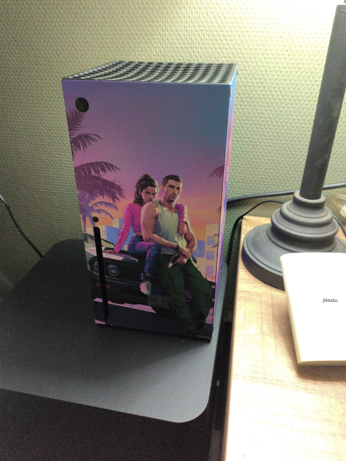 Xbox Series X zo goed als nieuw met unieke GTA 6 skin, Ophalen of Verzenden, Zo goed als nieuw, Xbox Series X