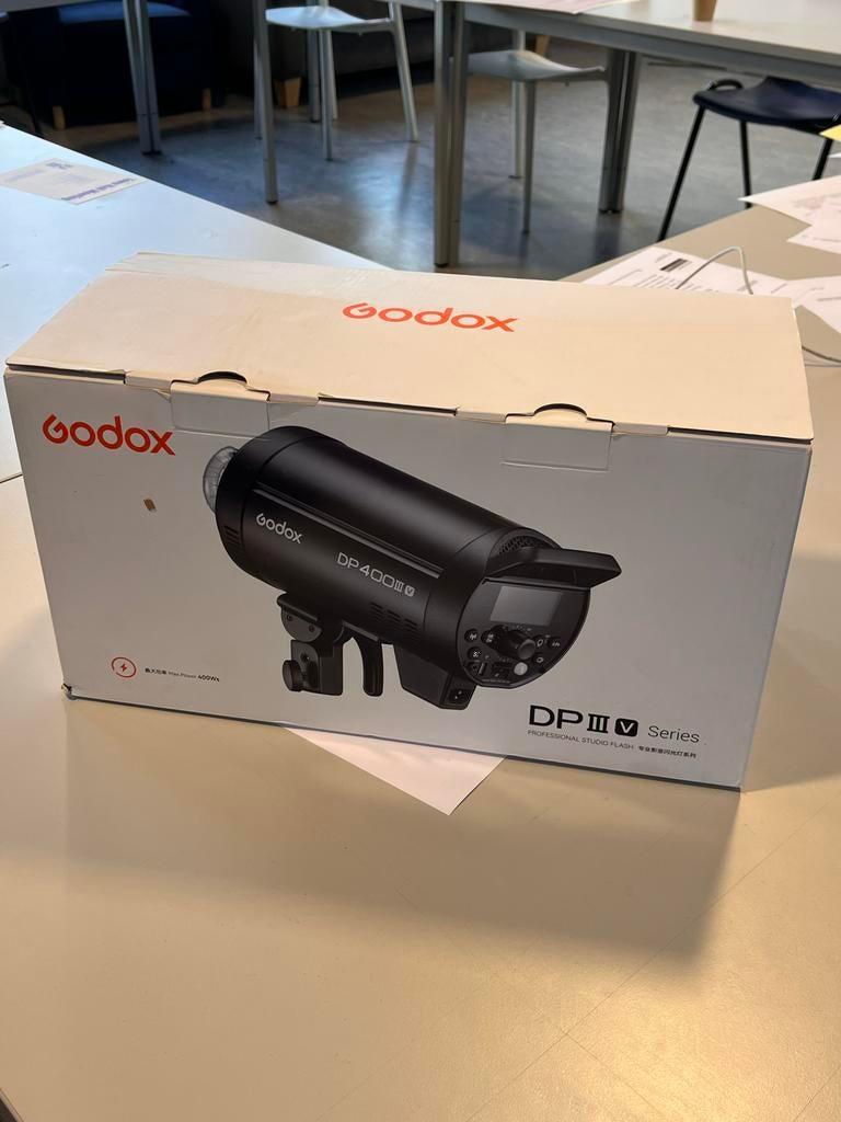 Godox DP400IIIV TTL wireless flash in original box, Ophalen of Verzenden, Zo goed als nieuw, Overige merken