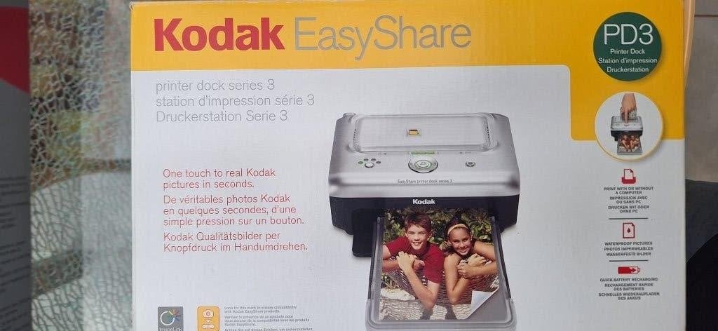 Kodak Easy Share serie 3 fotoprinter dock, Computers en Software, Pocketprinters, Ophalen of Verzenden, Zo goed als nieuw, Kodak