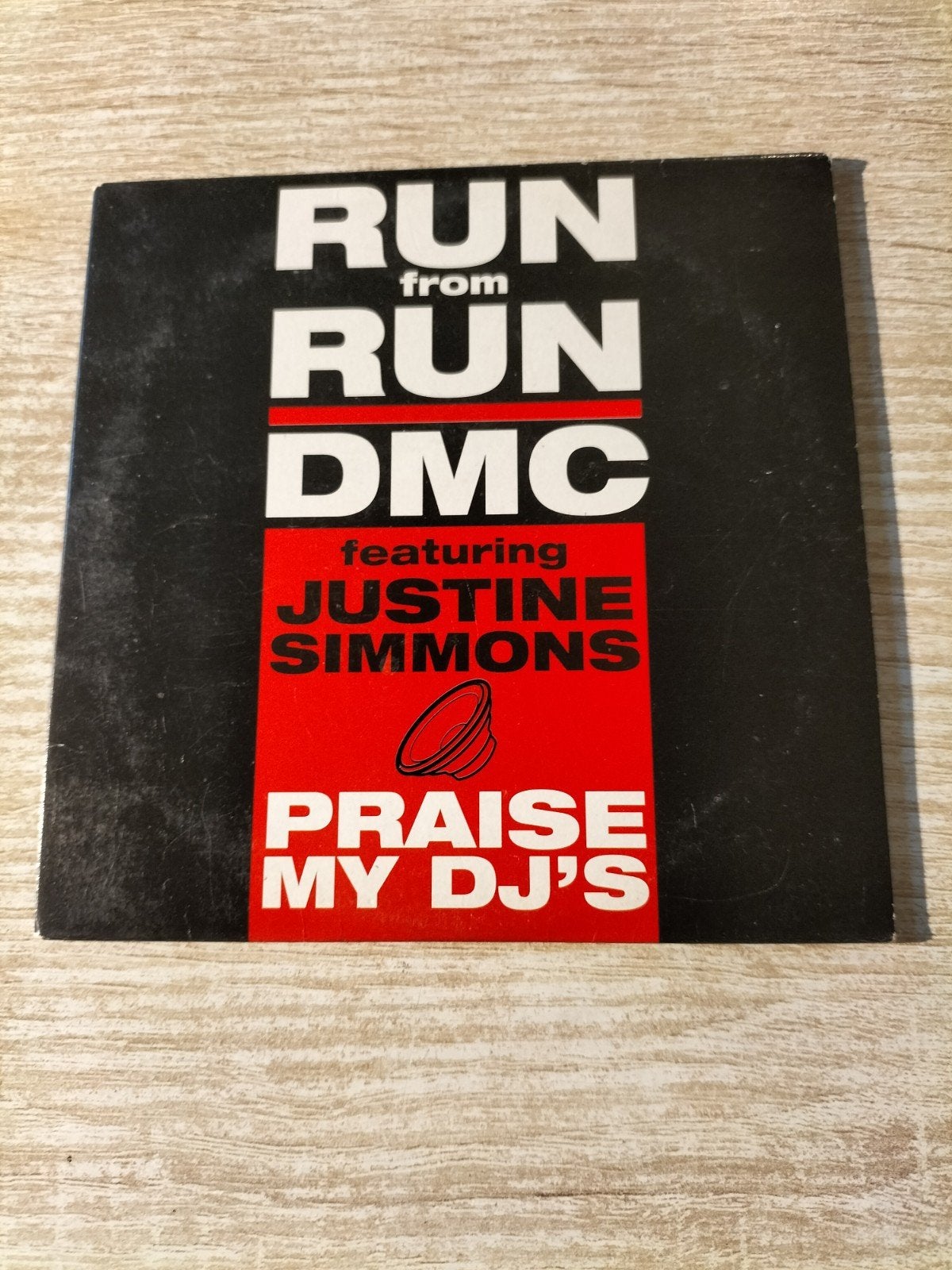 Run from Run dmc - praise my dj's, Ophalen of Verzenden, Hiphop en Rap