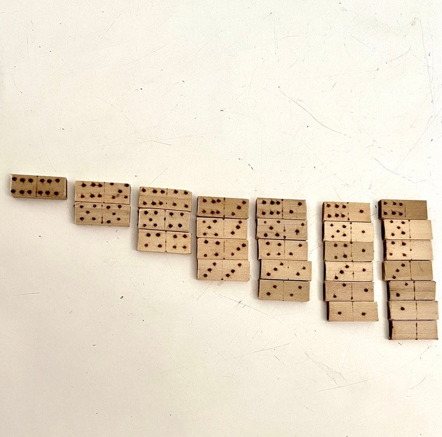 Klein domino spel, Ophalen of Verzenden