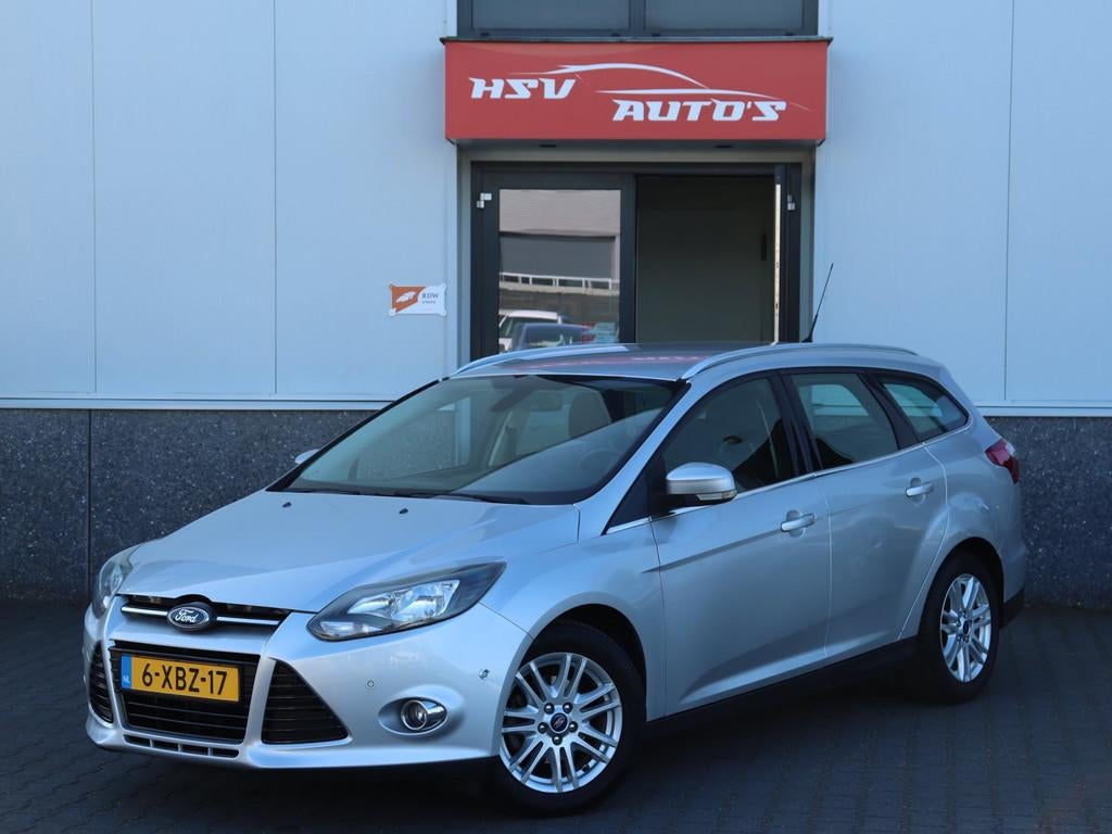 Ford Focus Wagon 1.0 EcoBoost Edition Plus navi d-riem verva, Auto's, Euro 5, 125 pk, Gebruikt, Origineel Nederlands