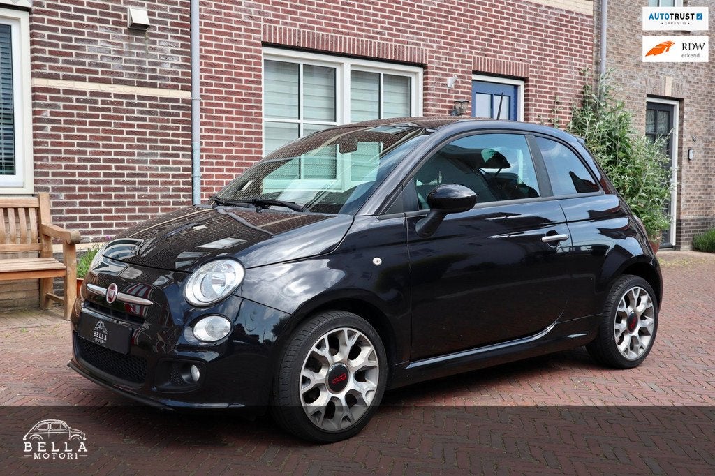 Fiat 500 1.2 Sport | Sportstoelen | 16 inch lichtmetalen vel, Auto's, Fiat, Voorwielaandrijving, Gebruikt, 4 cilinders, 840 kg