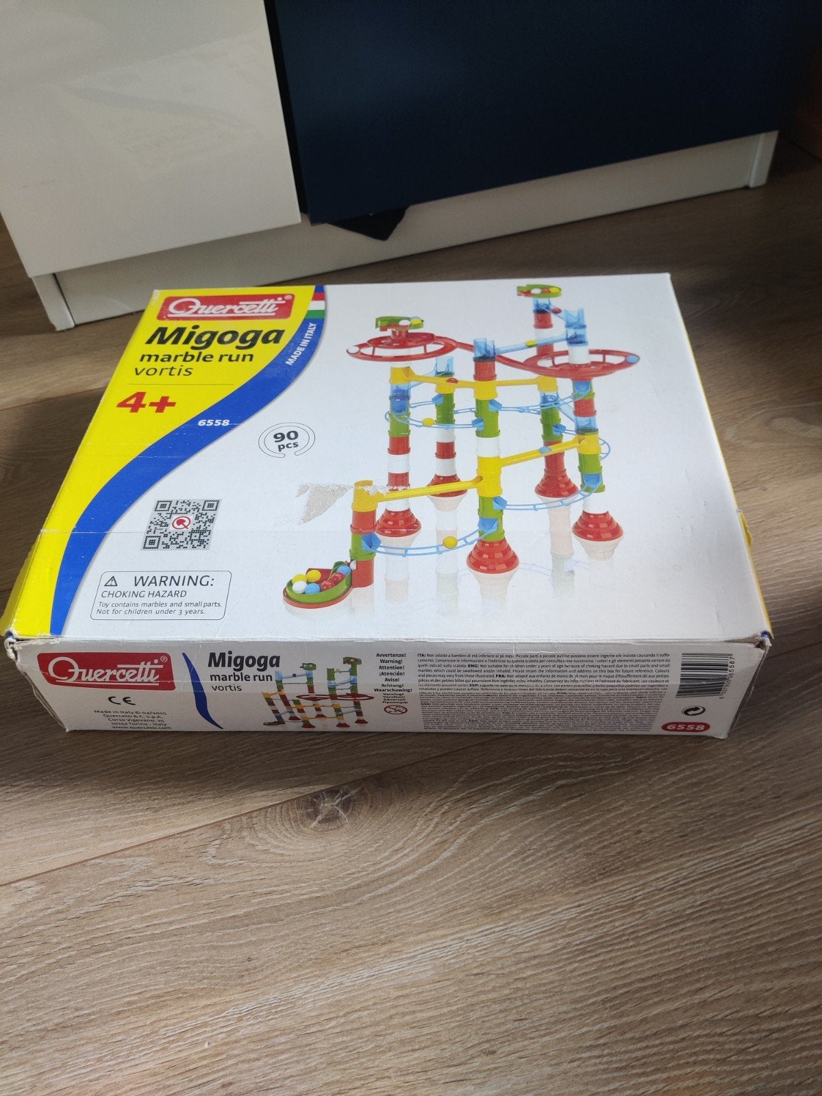 Quercetti Migoga Marble Run VORTIS knikkerbaan, Ophalen of Verzenden, Gebruikt, Overige merken