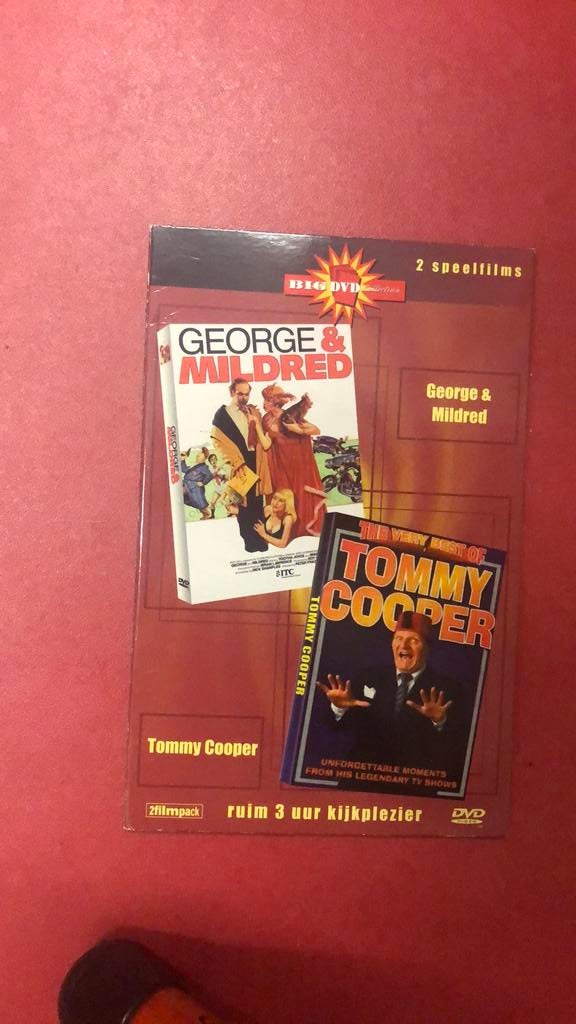 Speelfilms tommy cooper, Alle leeftijden, Ophalen, Zo goed als nieuw, Actiekomedie