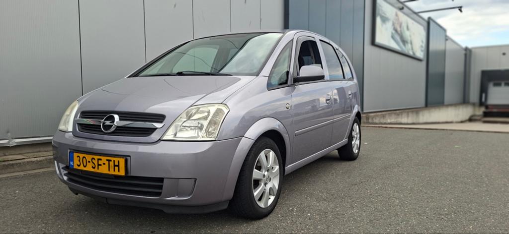 Opel Meriva 1.4 16V lage km stand. Apk juni  2027!!!., Auto's, Voorwielaandrijving, Stof, Zwart, 700 kg