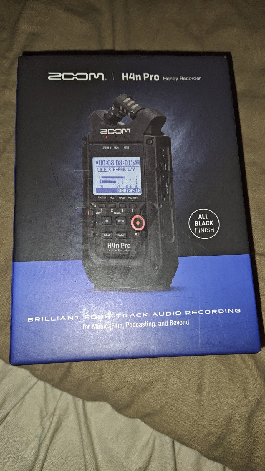 Zoom H4n Pro Handy Recorder - Zo goed als nieuw - 32 GB SD, Ophalen, Zo goed als nieuw, Audio