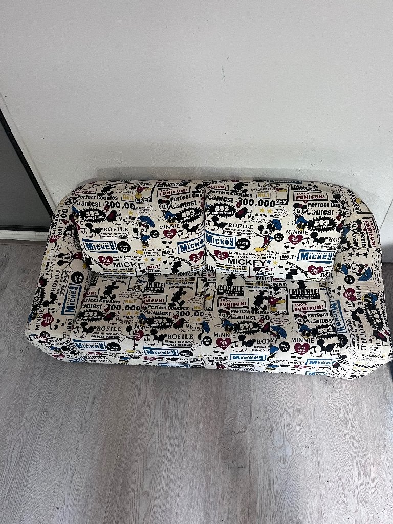 Mickey Mouse bank, Kinderen en Baby's, Kinderkamer | Tafels en Stoelen, Ophalen, Zo goed als nieuw, Stoel(en)
