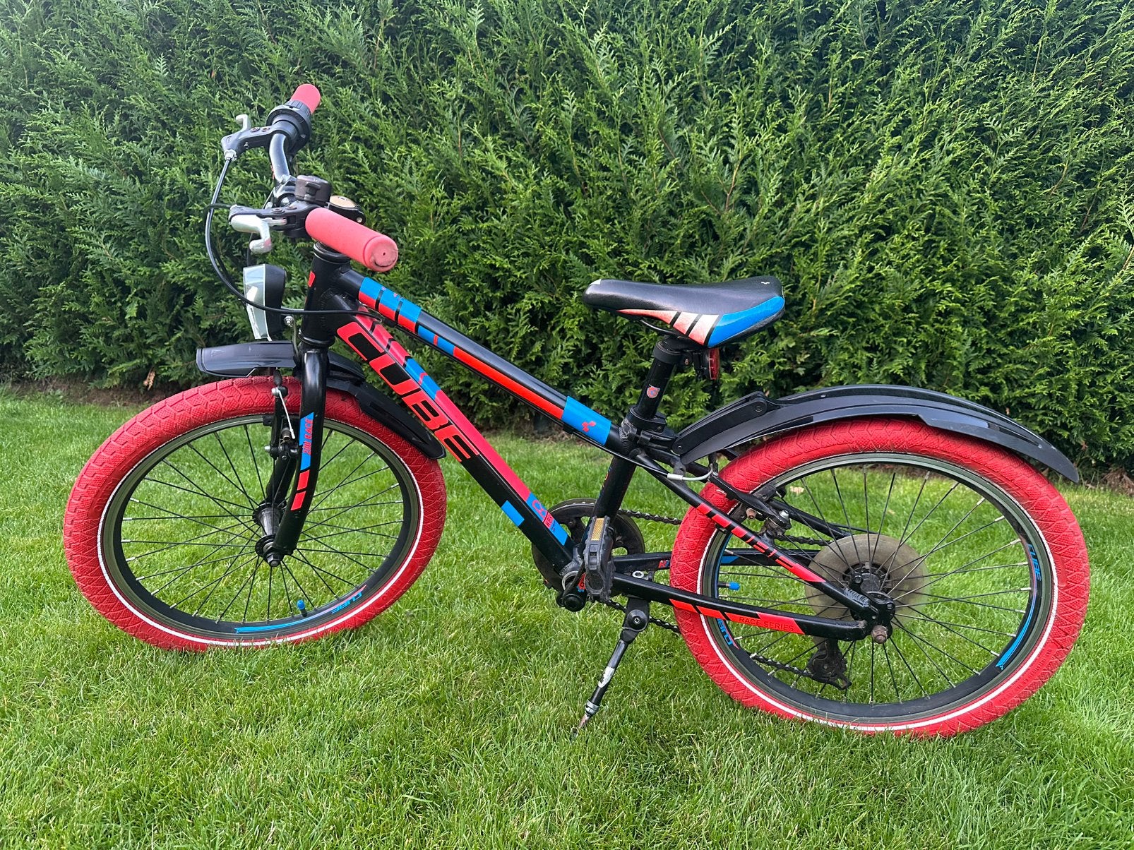 CUBE KBR 20 inch Kids Bike, Shimano, Verlichting, Spatborden, Ophalen, Gebruikt, Velgrem, Versnellingen