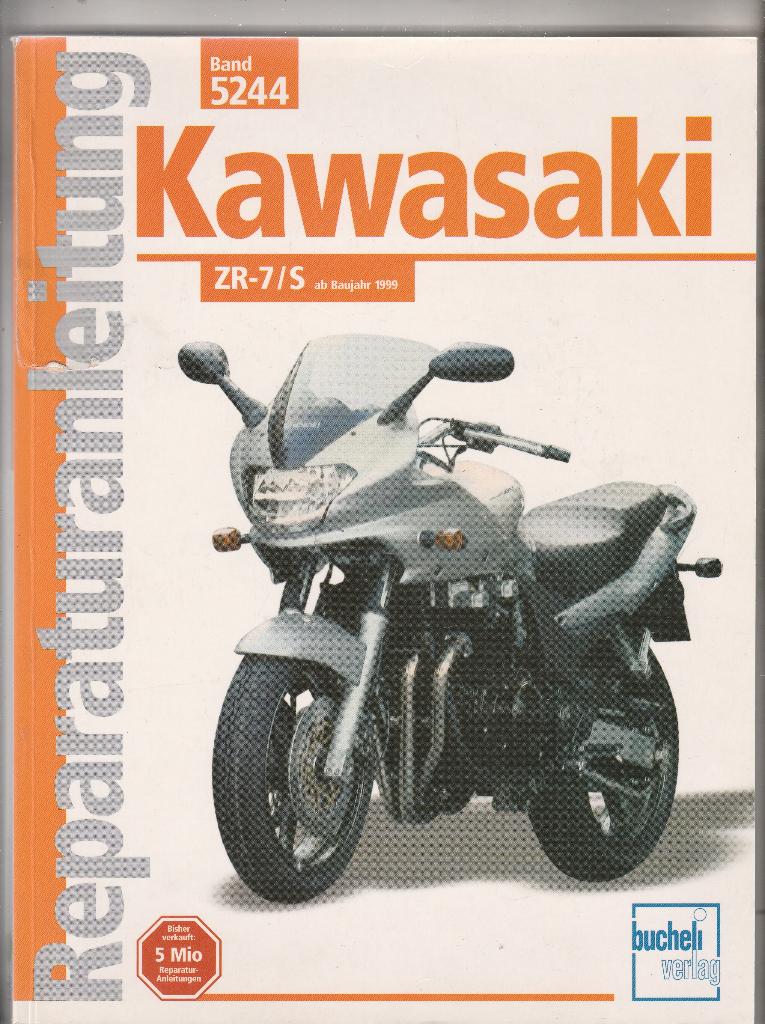 Werkplaatsboek Kawasaki ZR-7?5 vanaf 1999, Motoren, Ophalen of Verzenden, Kawasaki