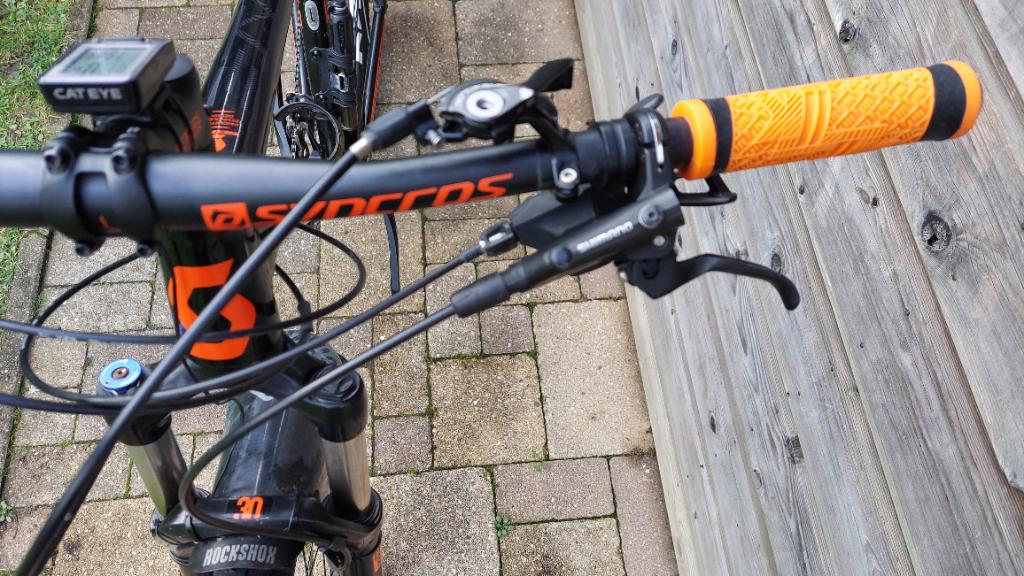 Shimano Servowave schijfrem remset MTB, Fietsen en Brommers, Fietsonderdelen, Remmen, Ophalen of Verzenden, Zo goed als nieuw