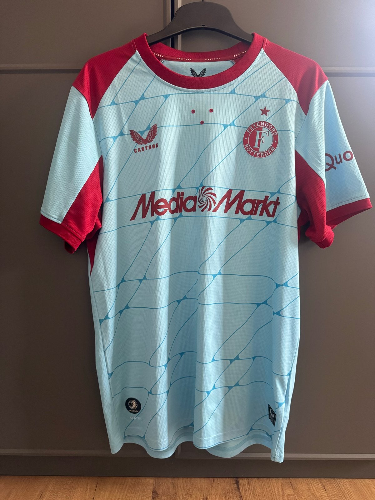Matchworn shirt Luciano Valente feyenoord., Verzamelen, Ophalen of Verzenden, Gebruikt, Feyenoord, Shirt
