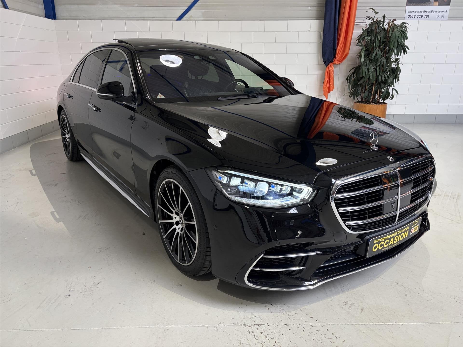 Mercedes S-Klasse 580 e 510pk 9G LWB, 3D, AMG-Line, Pano, So, Dealer onderhouden, Achterwielaandrijving, Gebruikt, 367 pk