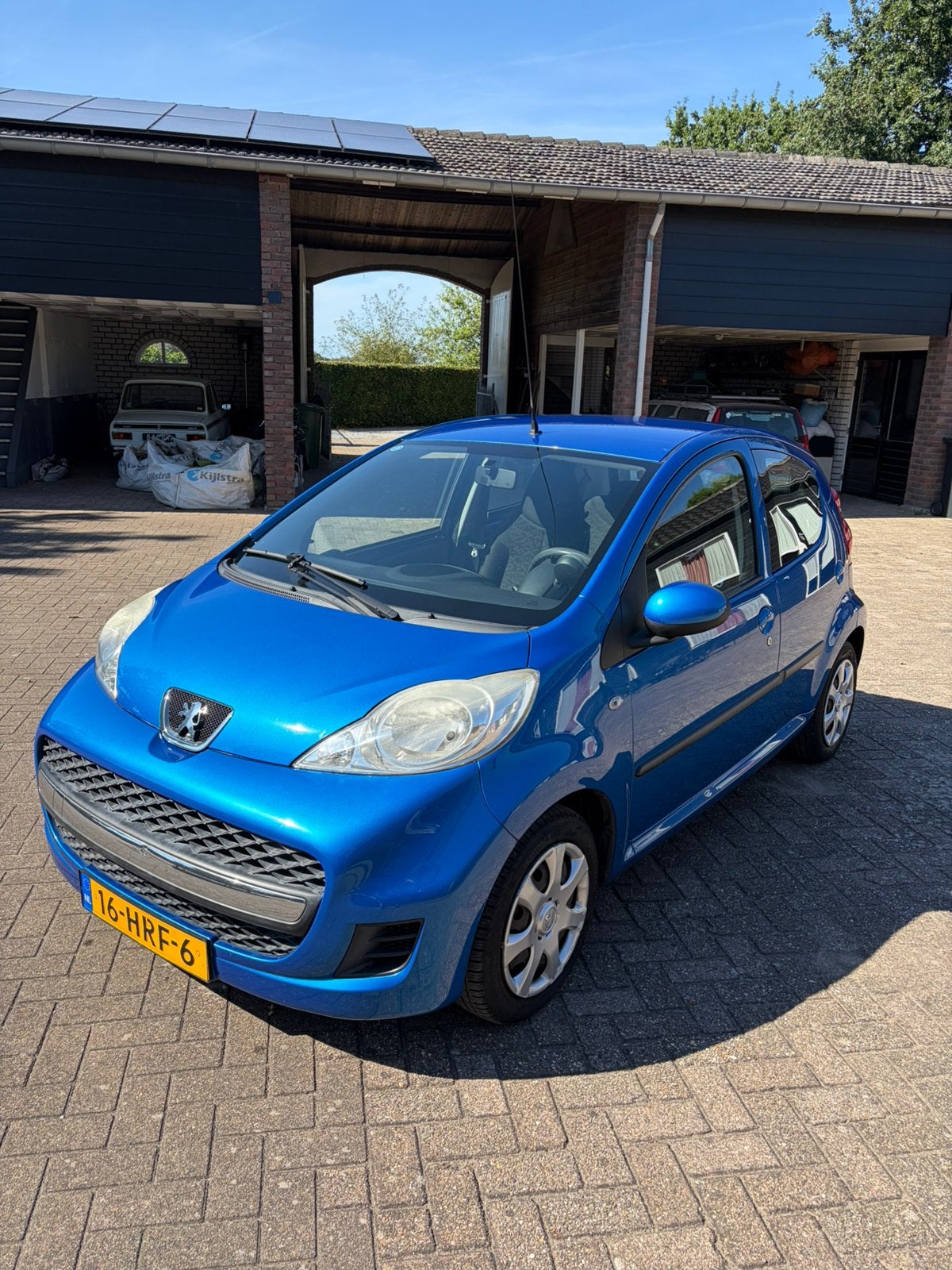 Peugeot 107 - Blauw - 151.248 km gereden - Nederlandse auto, Stof, Zwart, Blauw, Particulier