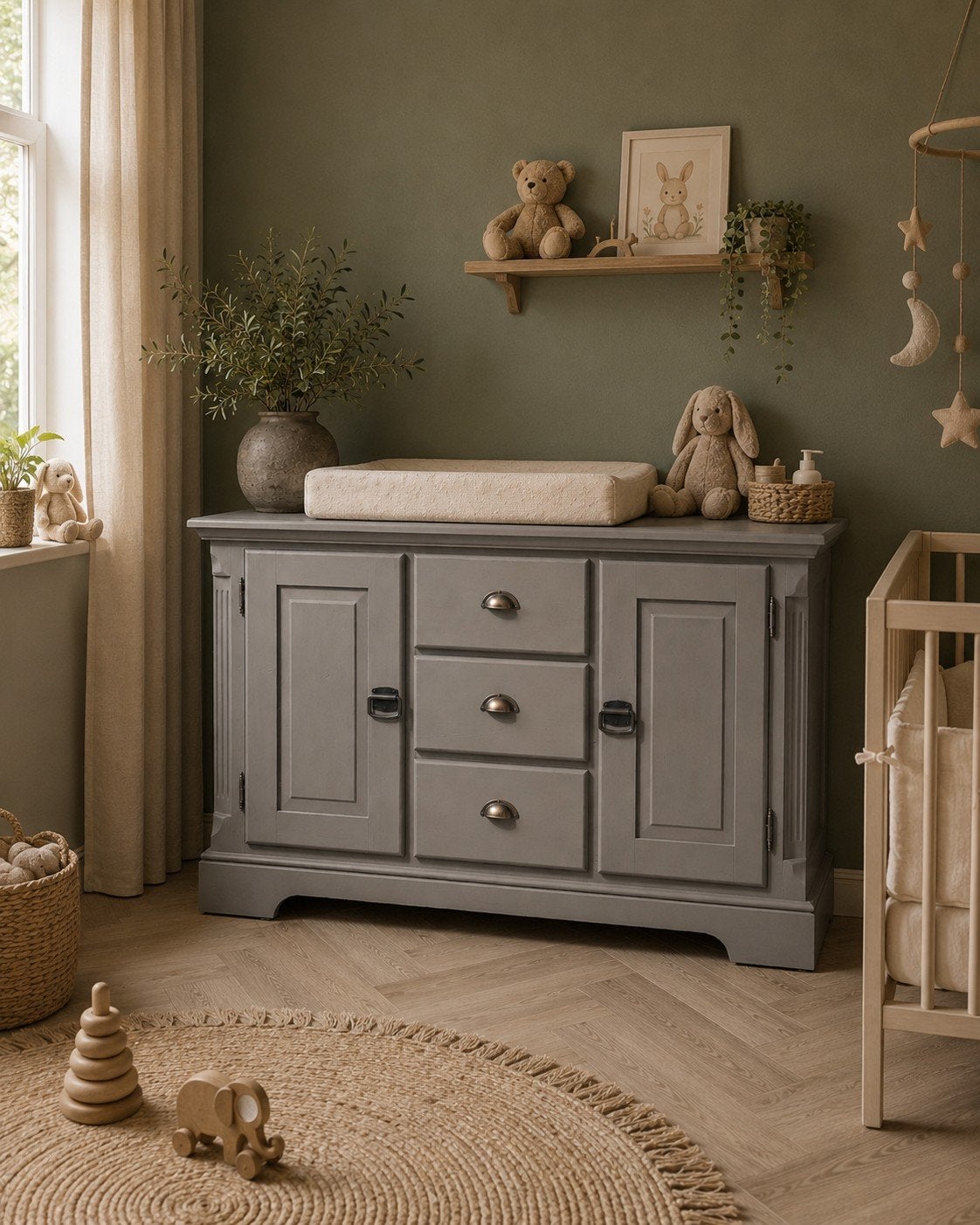 commode landelijke strak chique NIEUW, Middenhof 41 Rilland, Nieuw, 100 cm of meer, Commode
