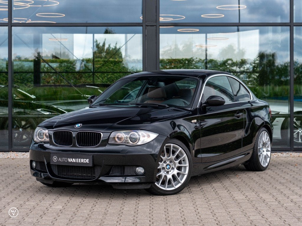 Bmw 1-SERIE 125i Coupé H6! – M-sport, 55dkm!, Auto's, BMW, 1-Serie, Parkeersensor, Gebruikt, Met garantie (alle)