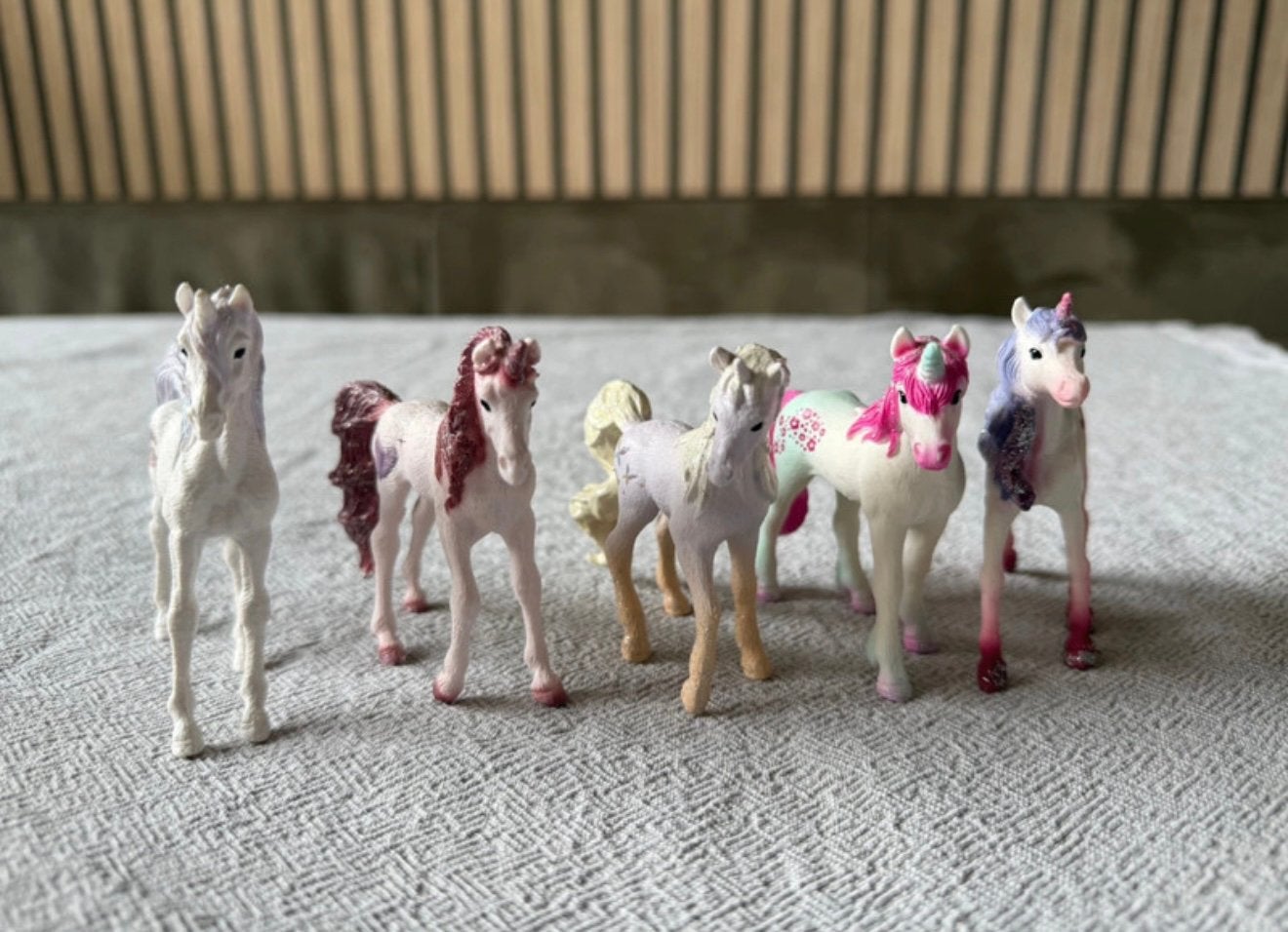5 Schleich Bayala unicorn paardjes, Ophalen of Verzenden, Nieuw