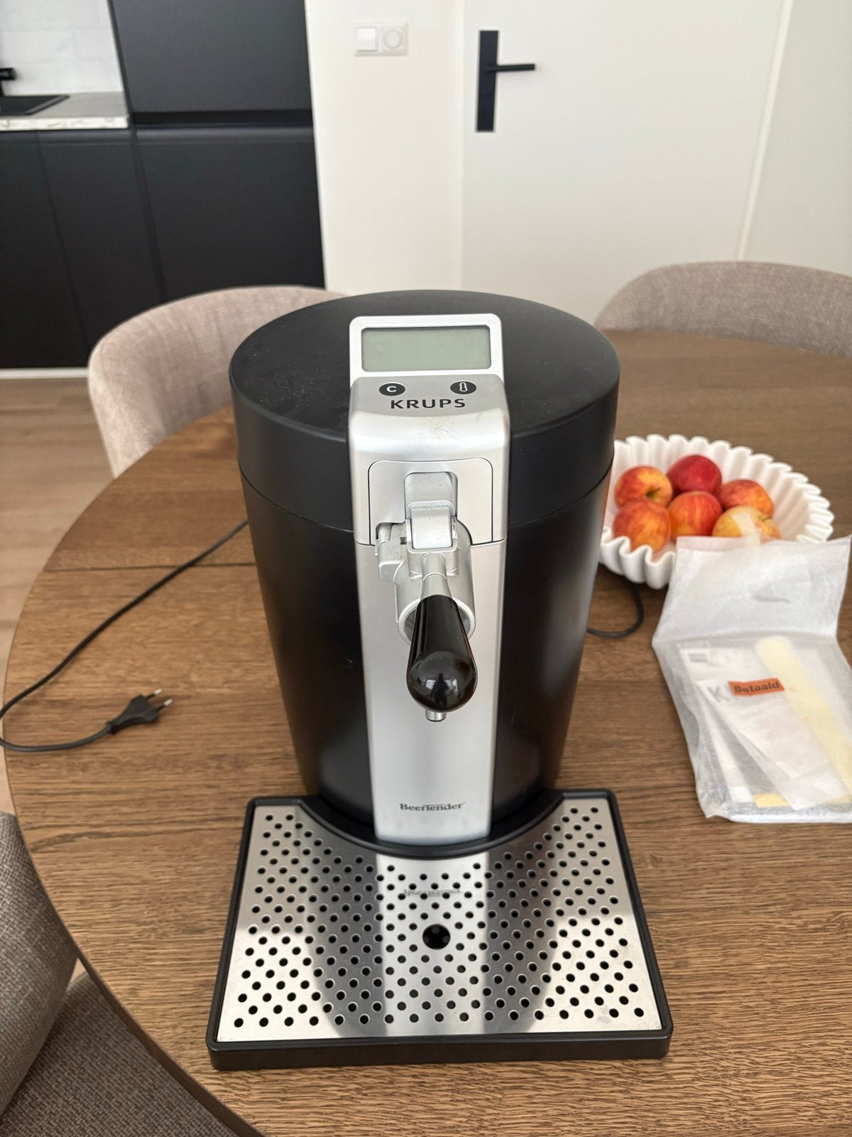 Krups BeerTender B90 thuistap, Ophalen, Zo goed als nieuw, Krups