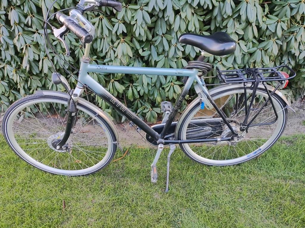RIH Delta herenfiets frame 56cm, 55 tot 59 cm, Ophalen, Gebruikt, Overige merken