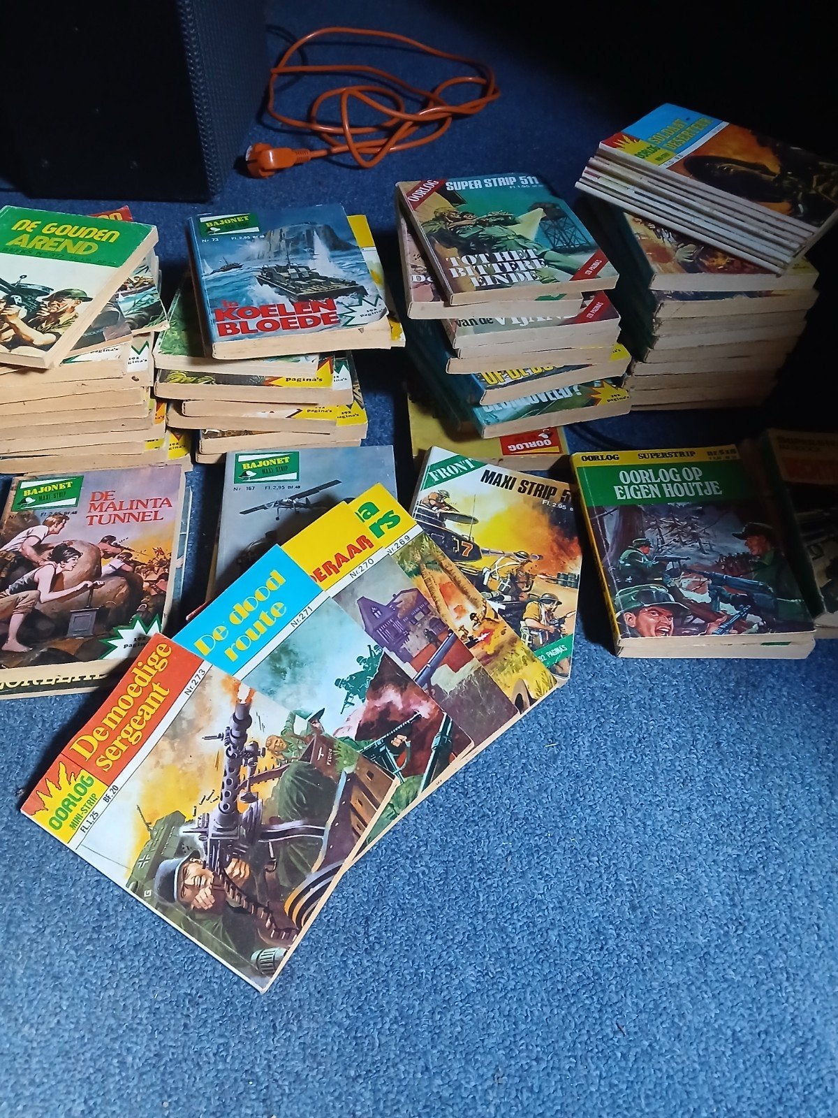 Grote collectie oorlogsstripboeken, Boeken, Meerdere stripboeken, Ophalen of Verzenden, Gelezen