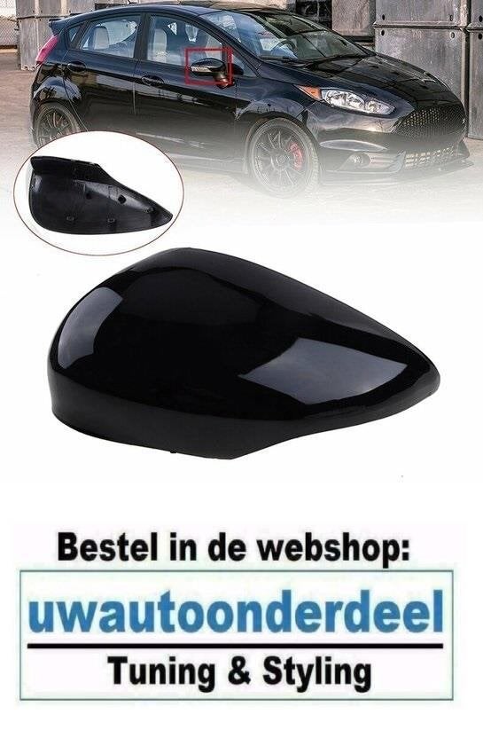 Spiegelkappen Spiegel Buitenspiegel Glans Pianolak Zwart For, Verzenden