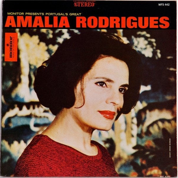 Portugal's Great Amalia Rodrigues (LP Monitor US 1965), LP, Fado, Ophalen of Verzenden, Zo goed als nieuw