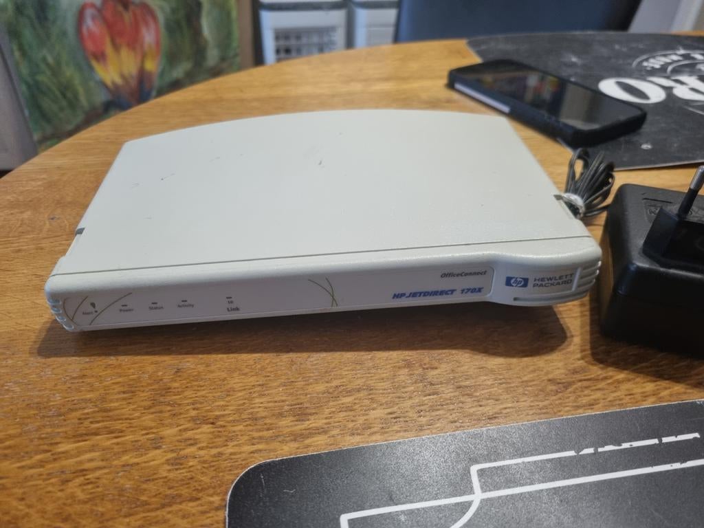 HP JetDirect 170X Printserver - OfficeConnect, Gebruikt, Printer, Ophalen of Verzenden, HP