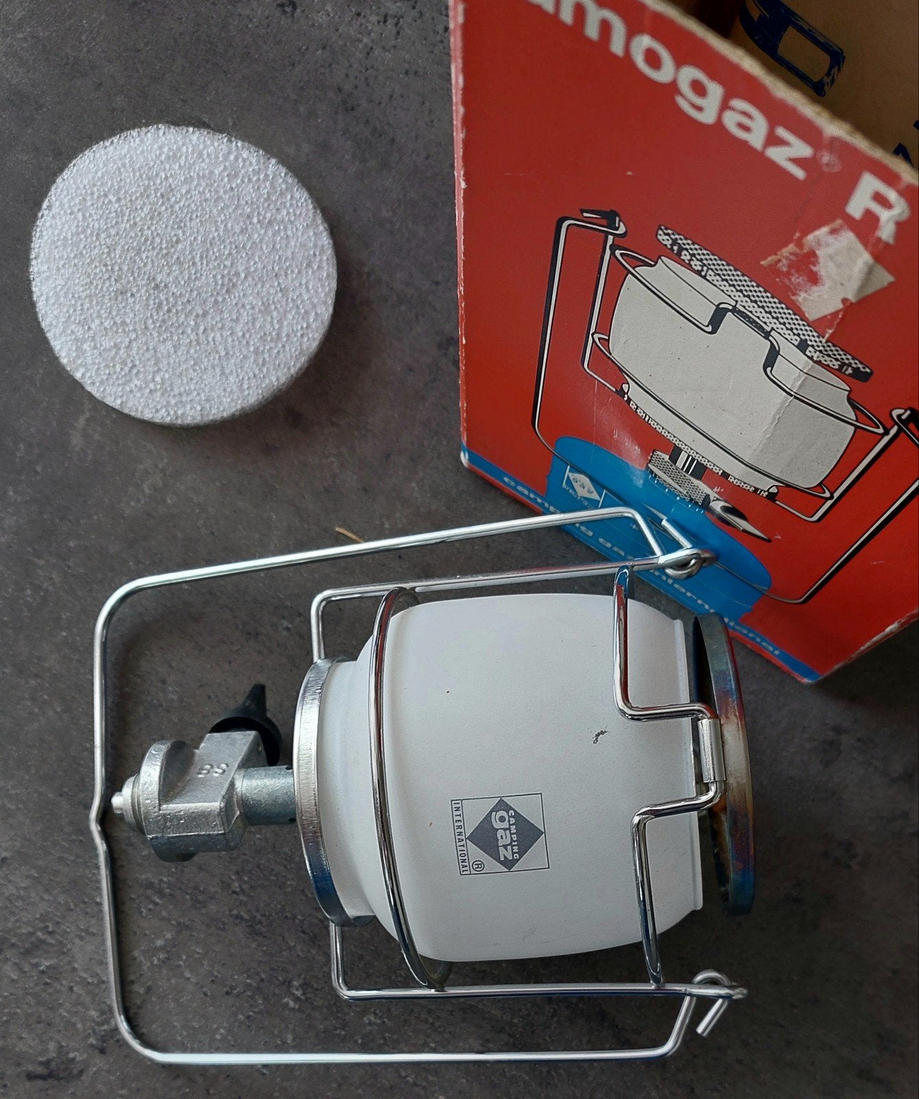 Campingaz gaslamp voor kamperen en outdoor, Ophalen, Gebruikt