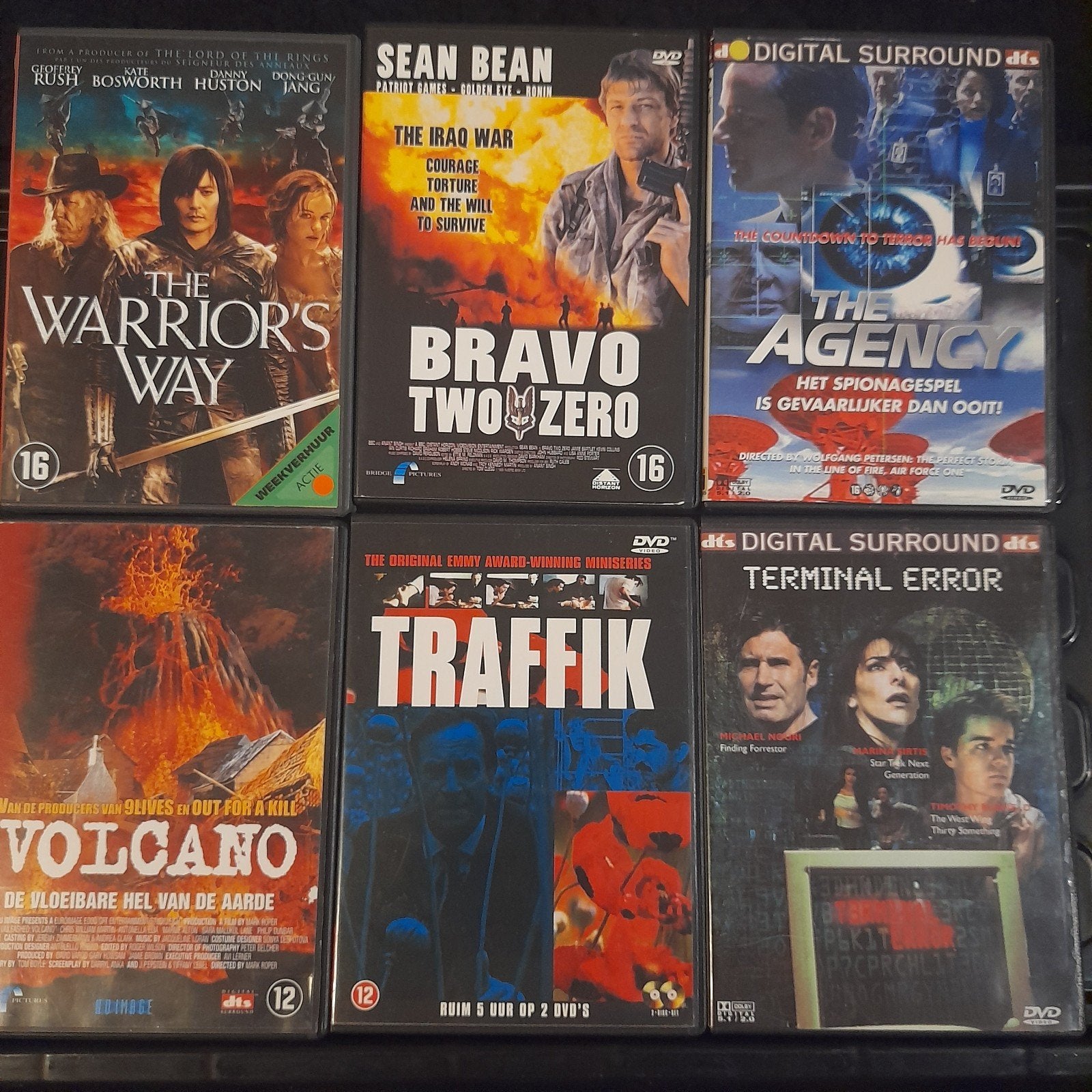 Diverse DVD's: Actie, Thriller, Drama - Per set, Vanaf 16 jaar, Nederlands, Actiethriller, Ophalen of Verzenden