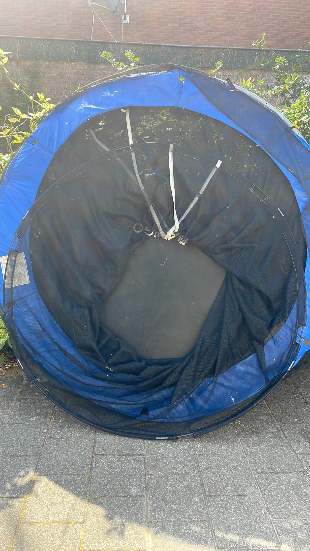 Trampoline te koop, Ophalen, Zo goed als nieuw