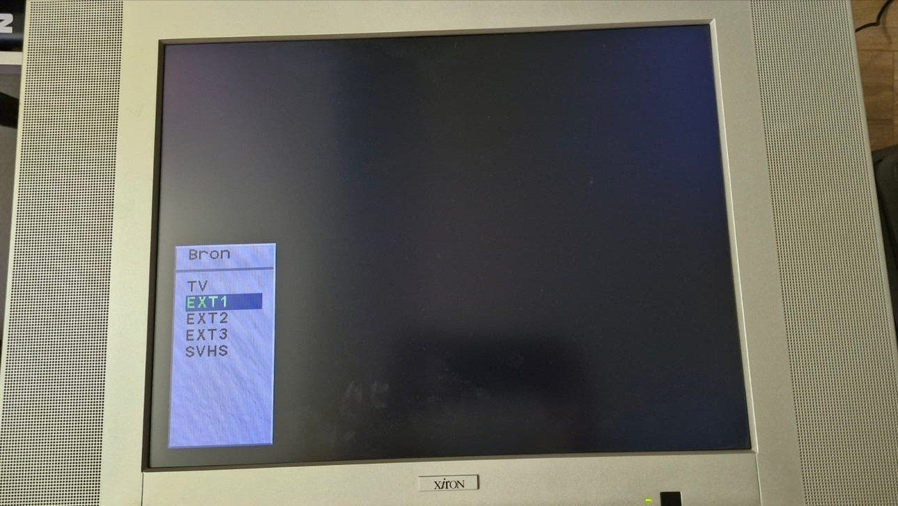 Xiron LCD TV - Compacte televisie met scart, Gebruikt, 50 Hz, Minder dan 40 cm, Ophalen