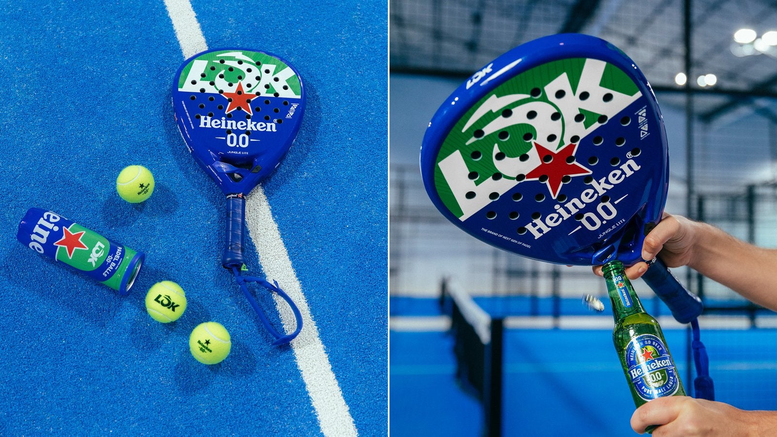 Heineken 0.0 Padelracket - Limited Edition, Ophalen of Verzenden, Nieuw, Padelracket