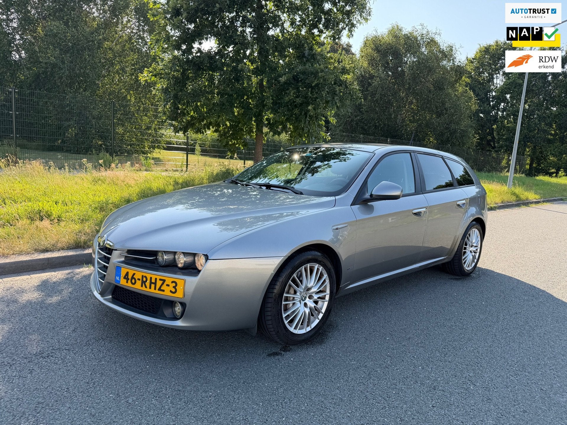 Alfa Romeo 159 Sportwagon 1.7 T Progression prachtige auto, Auto's, Alfa Romeo, Voorwielaandrijving, Euro 5, Gebruikt, 4 cilinders