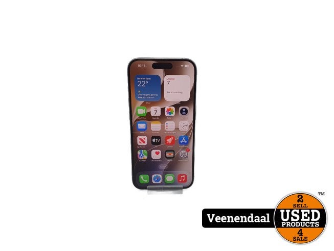 iPhone 15 Pro 128GB Titanium in Zeer Nette Staat - Accu 81%, Apple, Zo goed als nieuw, Support@apple.com, One Apple Park Way
Cupertino, CA 95014
United States