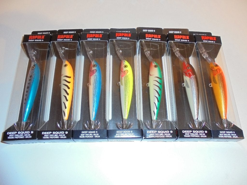 Rapala Deep Squid Lure 9cm 15g Voor Sephia en Callamari., Ophalen of Verzenden, Nieuw, Overige typen