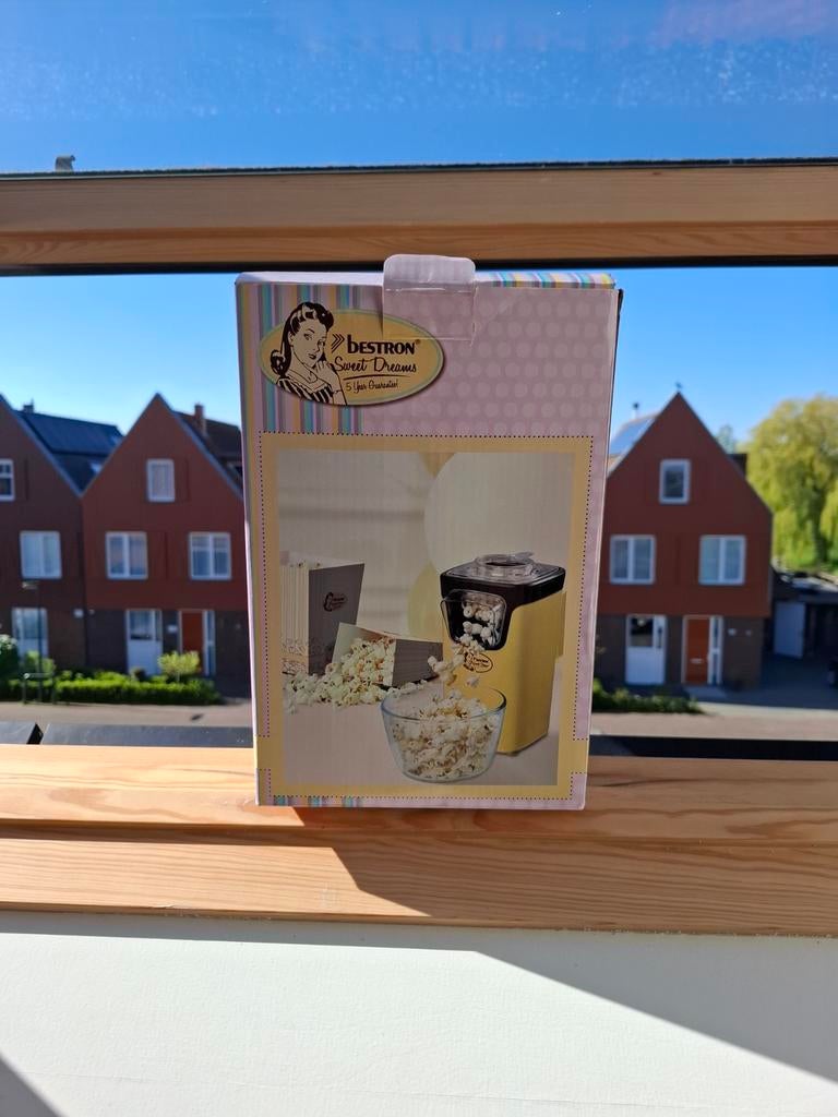 Nieuwe Destron Sweet Dreams Popcorn Machine, Ophalen of Verzenden, Nieuw