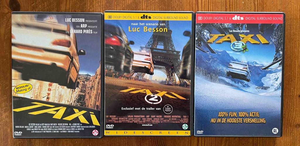 Taxi - The Trilogy (3 dvds), Alle leeftijden, Ophalen of Verzenden, Zo goed als nieuw