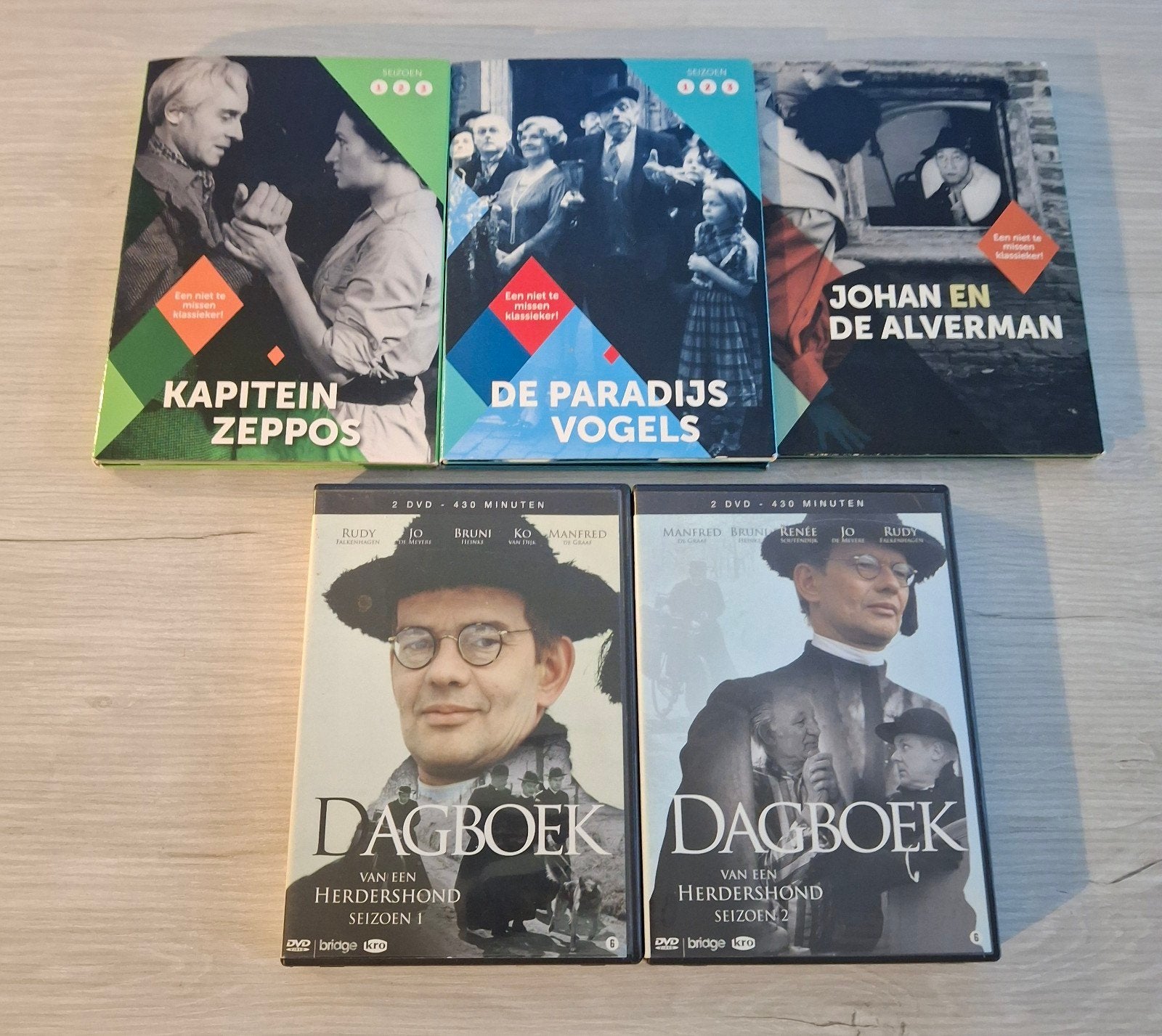 Complete vlaamse jeugd klassiekers in een set, Cd's en Dvd's, Dvd's | Tv en Series, Alle leeftijden, Ophalen of Verzenden, Zo goed als nieuw