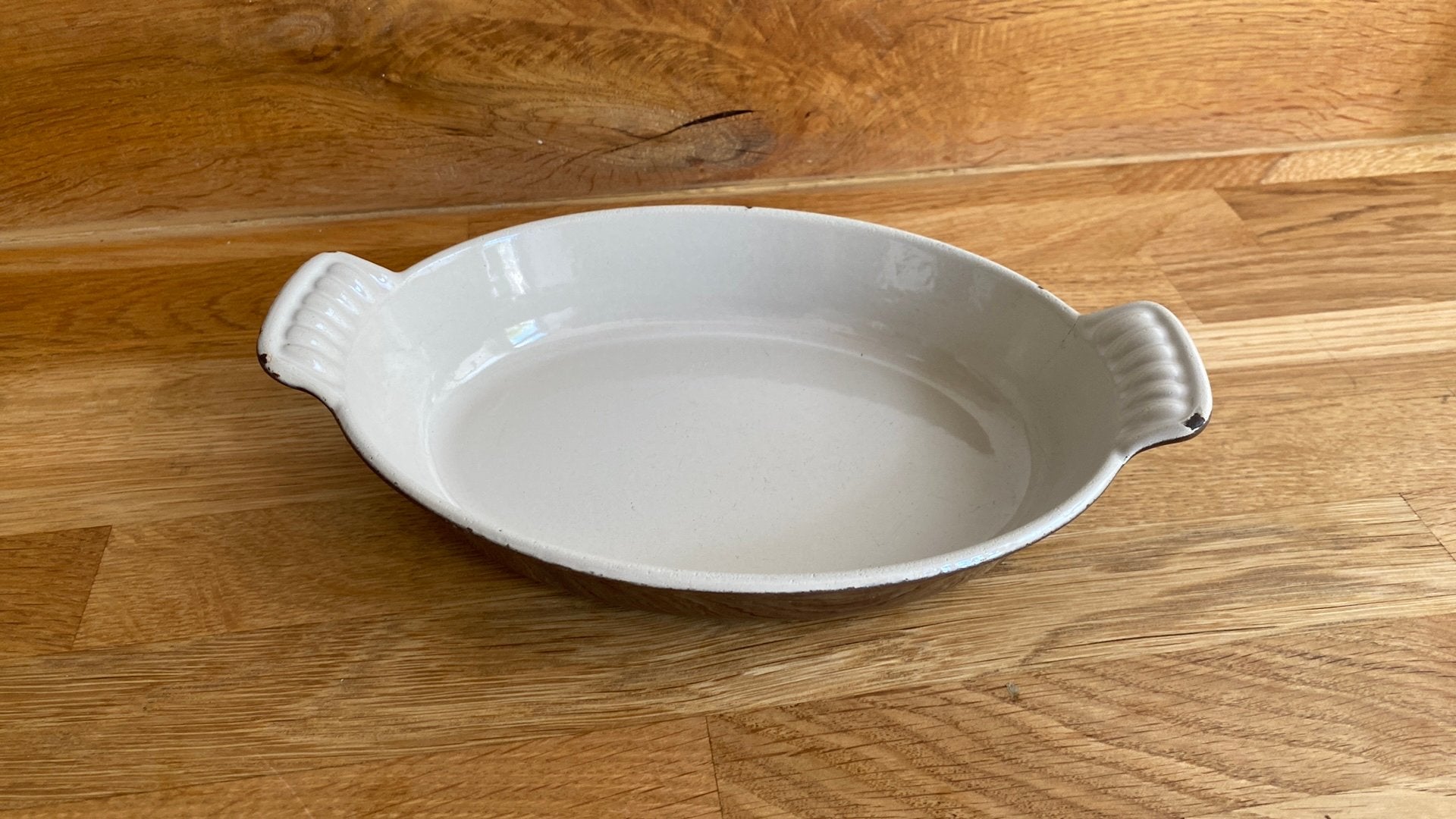 Le Creuset ovenschaal, Ophalen of Verzenden, Gebruikt, Overige materialen, Overige typen