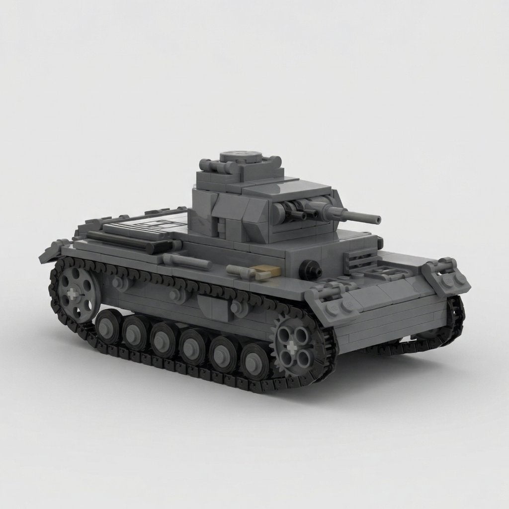 Lego Panzer III ausf E - MOC, MOC (eigen creatie), Overige thema's, Lego, Nieuw